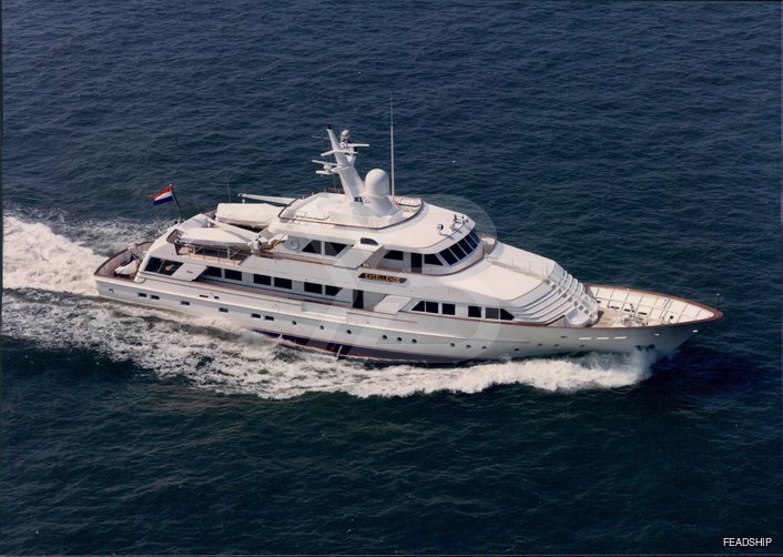 Alaia yacht exterior 2