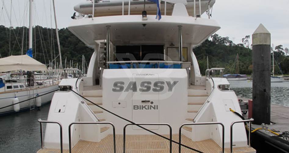 Sassy yacht exterior 4