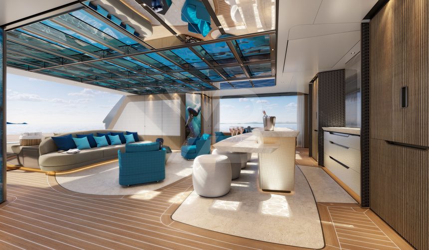 Silver Fox yacht interior 7