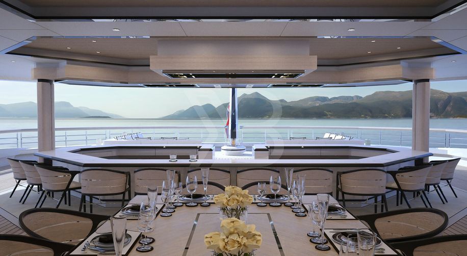 Tanzanite yacht interior 8