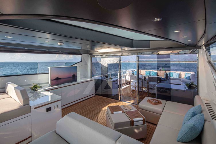 Lady K yacht interior 12