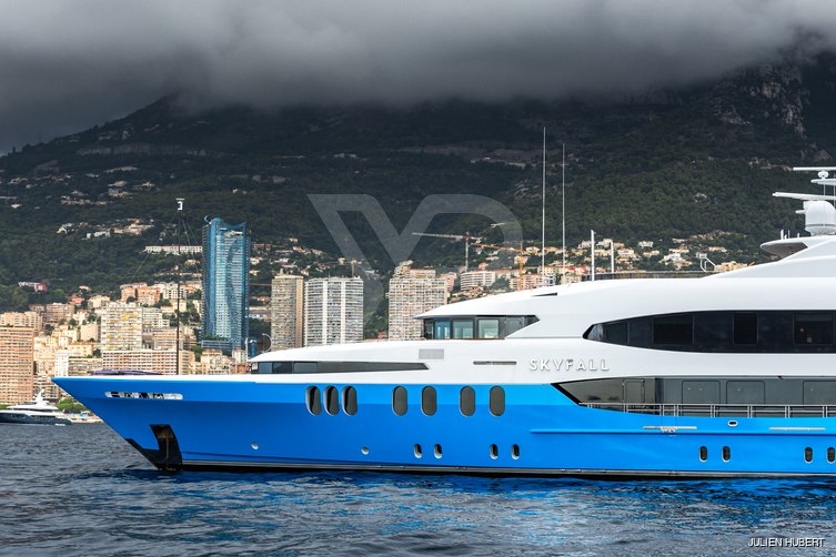 Skyfall yacht exterior 4