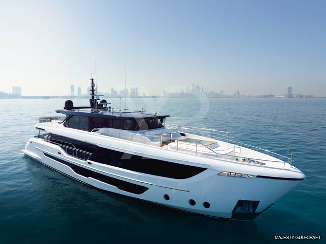 Alkhadra yacht exterior 2