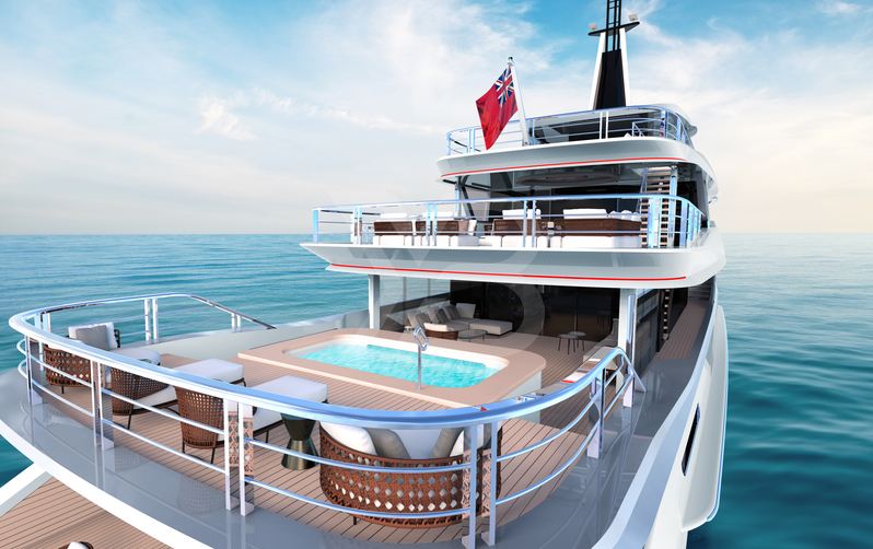 GTT 170 yacht exterior 15