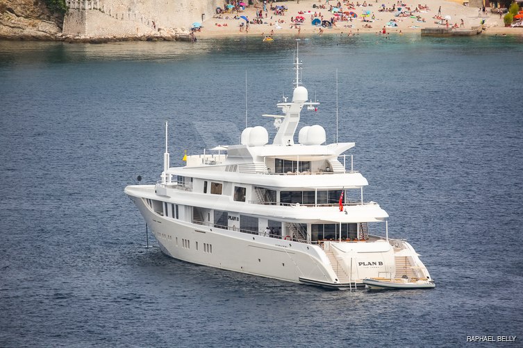 Plan B yacht exterior 3