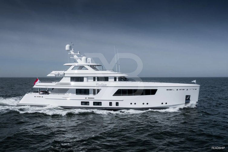 Callisto yacht exterior 2