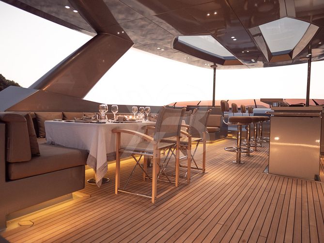 Santorini yacht exterior 4