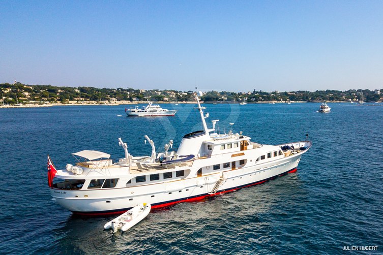 Secret Life yacht exterior 2