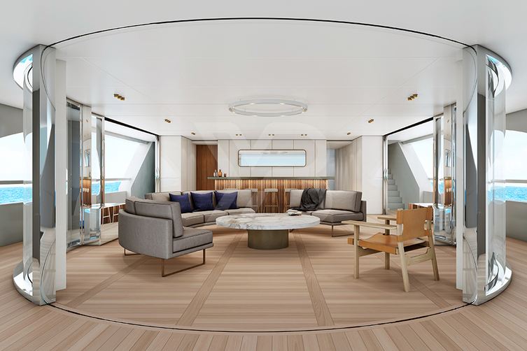 Debra One yacht interior 4