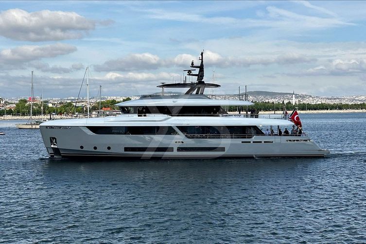 Cabana yacht exterior 2