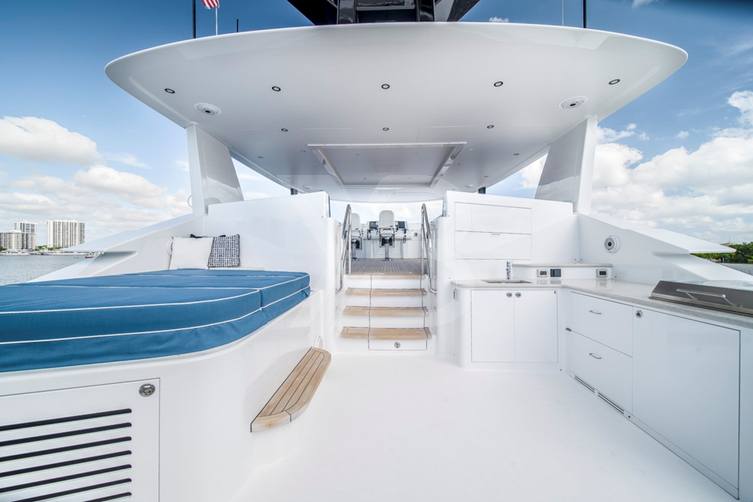 Lion's Den yacht interior 3