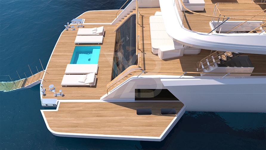 Project Secret yacht exterior 6