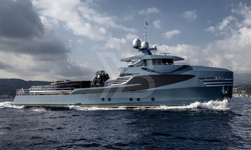 Phi Phantom yacht exterior 2