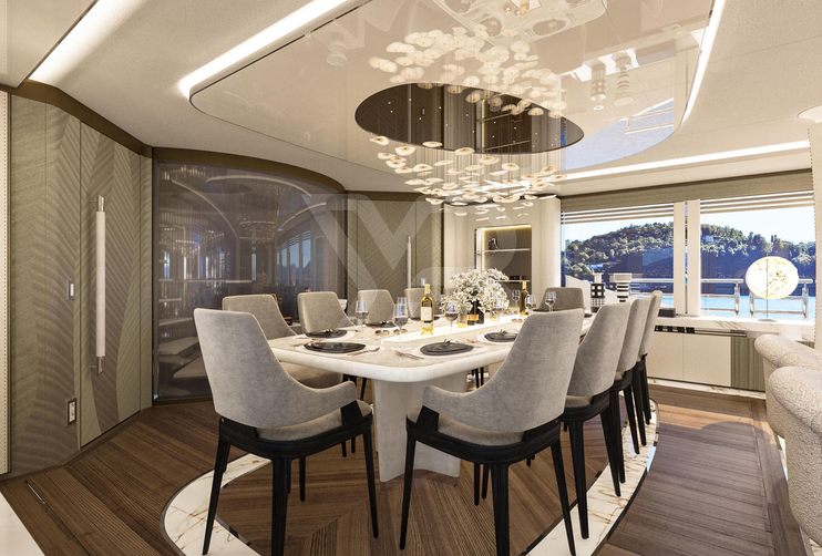 Camila yacht interior 13
