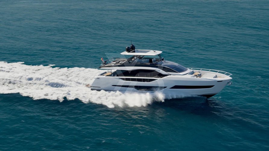 Ferretti 800/01 yacht exterior 3