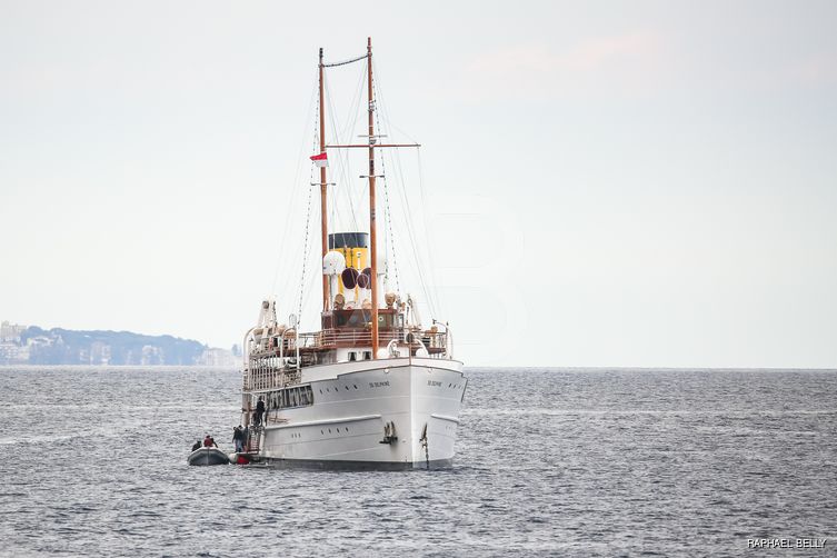 SS Delphine yacht exterior 8