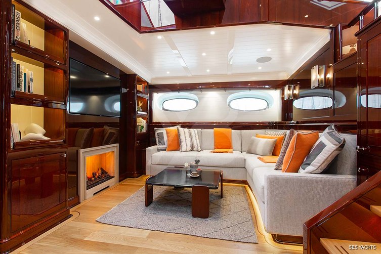 Grace III yacht interior 7