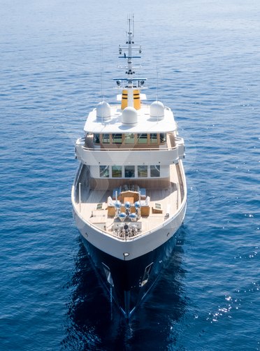 Blue II yacht exterior 3