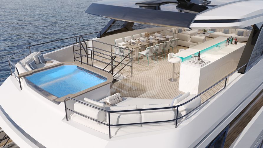 Bering 110/01 yacht exterior 5