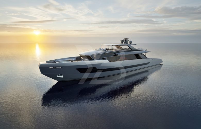 ISA Viper 130 yacht exterior 2
