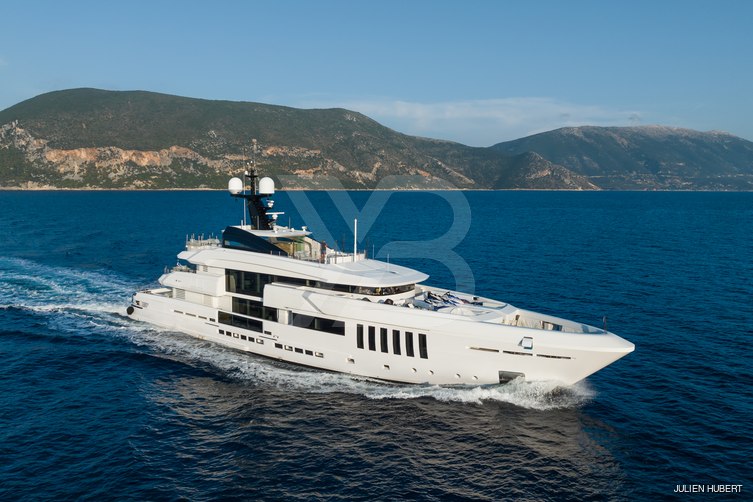 Ouranos yacht exterior 2