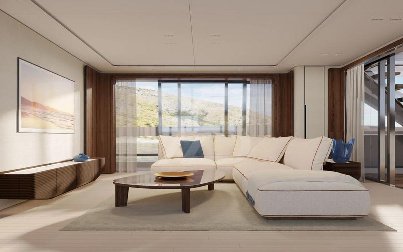 Saetta 128/ 01 yacht interior 8