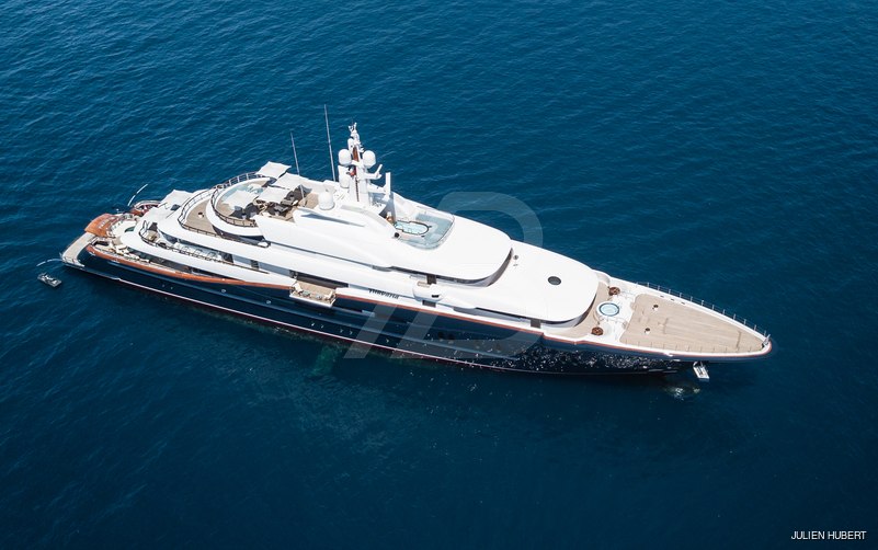 Nirvana yacht exterior 2