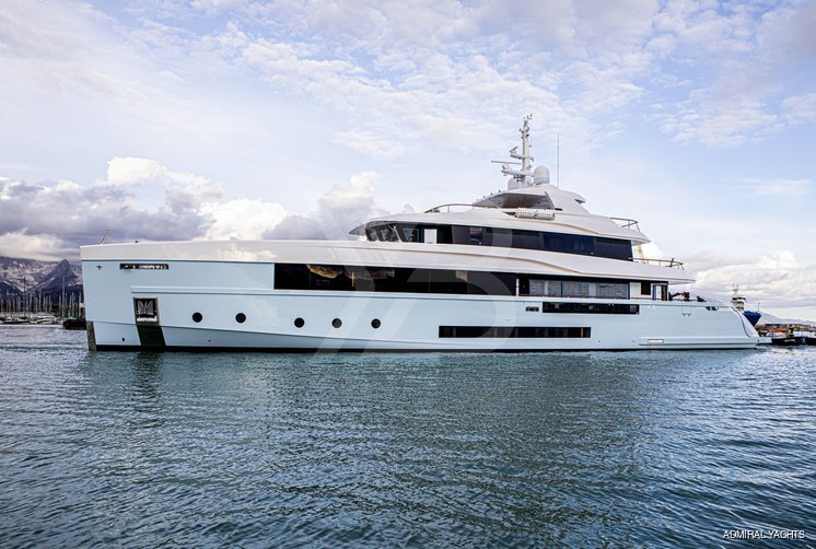 Althea yacht exterior 2