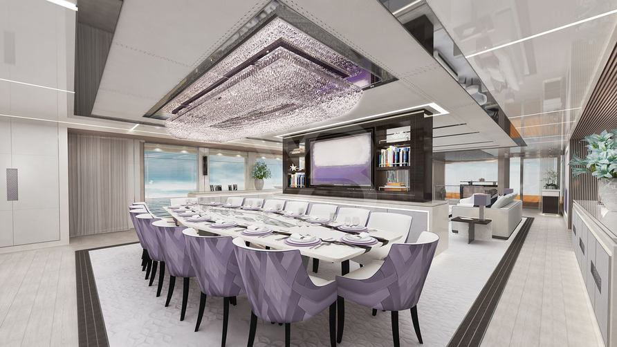 Al Reem yacht interior 14