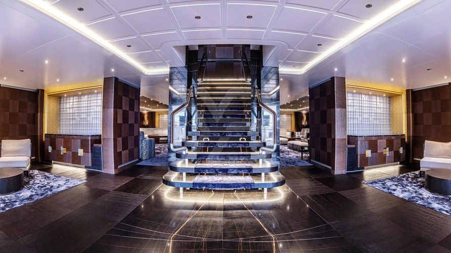 White Rabbit yacht interior 15