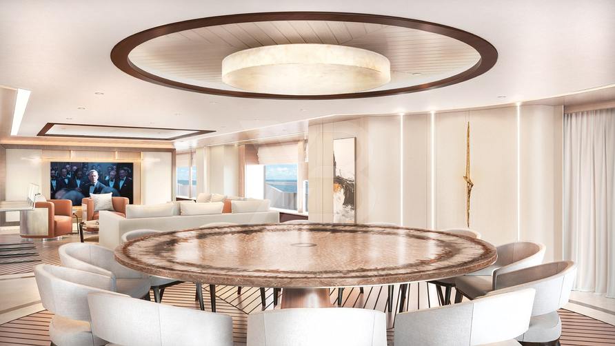 Maddam C yacht interior 6