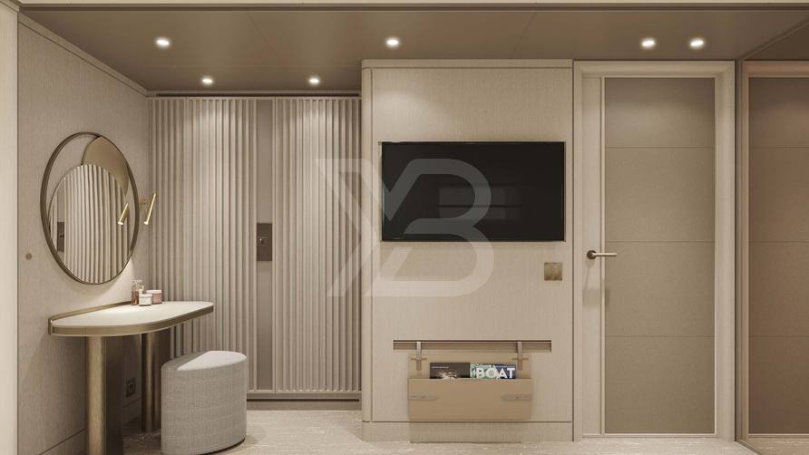 Project Secret yacht interior 40