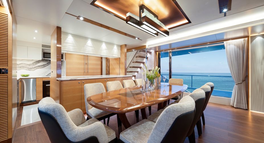 One More Time yacht interior 8