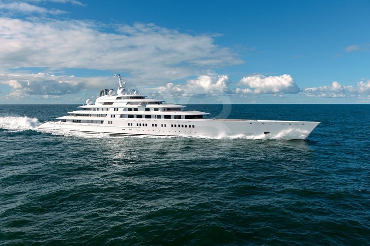 Azzam yacht exterior 2