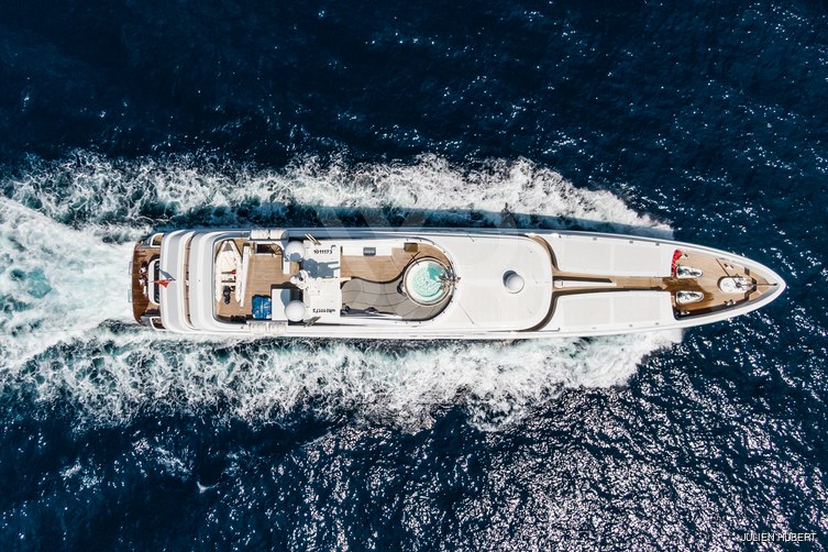 Turquoise yacht exterior 4