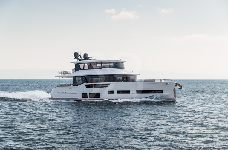 Galene IV yacht exterior 5