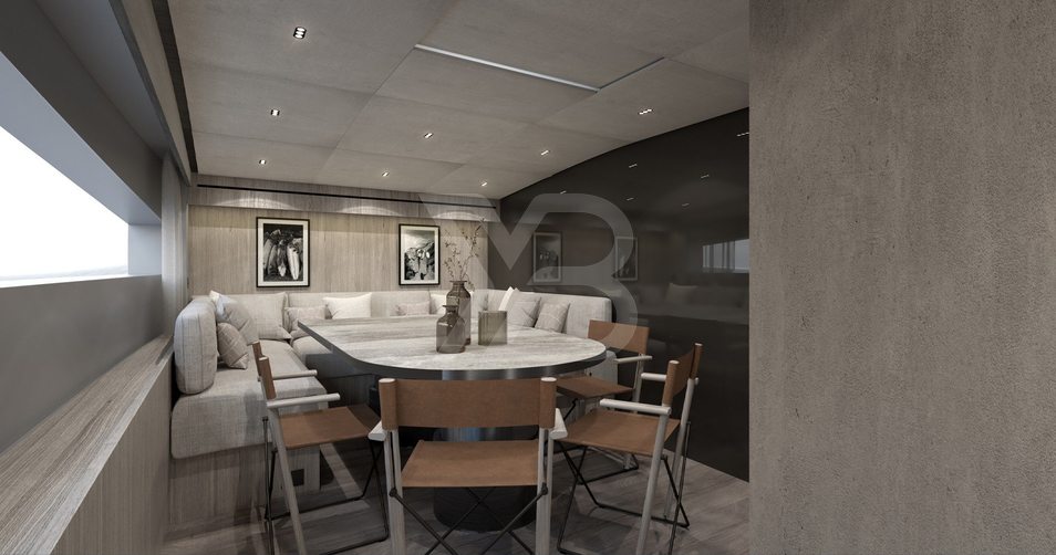 Alma Blu yacht interior 11