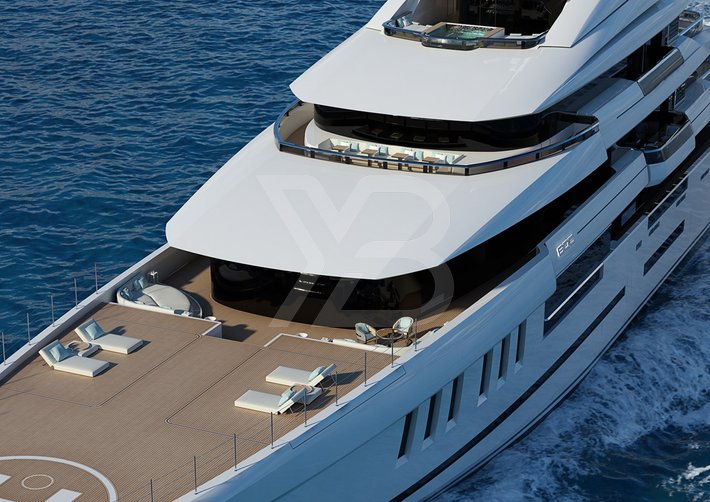 Isa Continental 80 yacht exterior 12