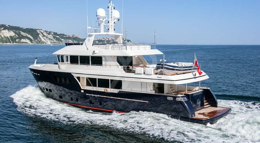 My True Blue yacht exterior 4