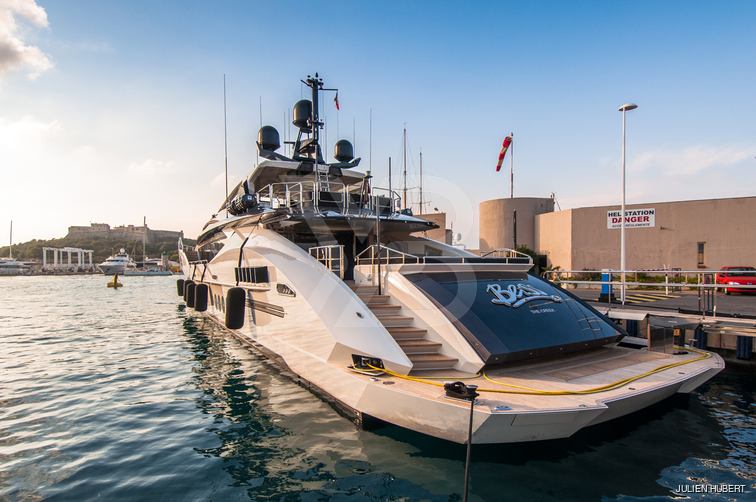 Bliss yacht exterior 2