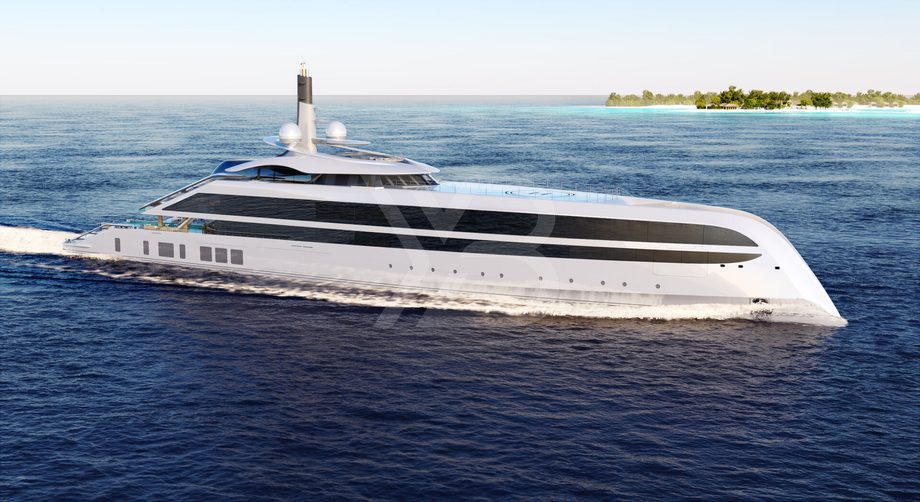 Arwen yacht exterior 2