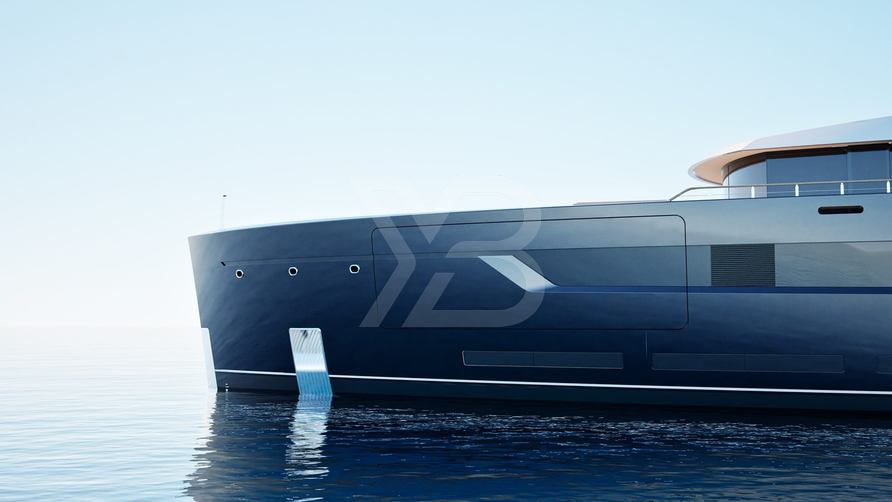 Les Cinq yacht exterior 11
