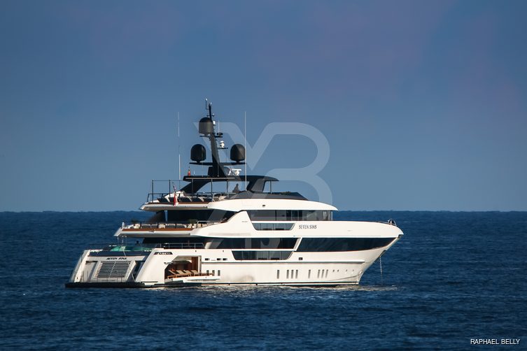 Seven Sins yacht exterior 4