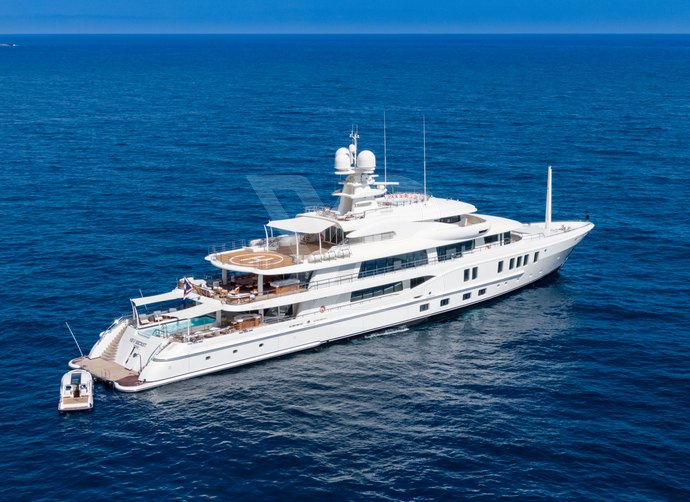 New Secret yacht exterior 7