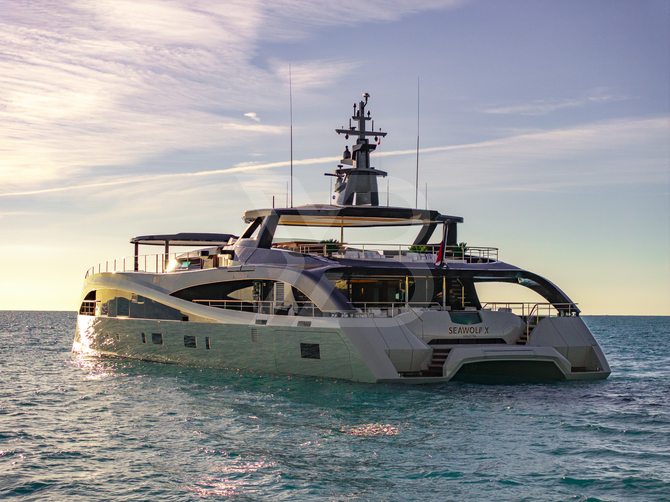 Seawolf X yacht exterior 6