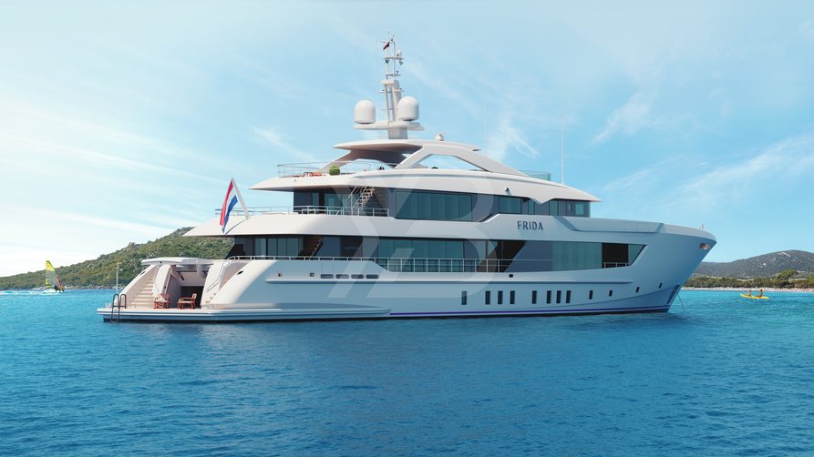 Frida yacht exterior 18