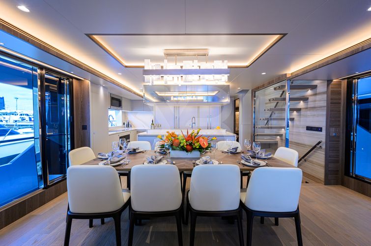 Rock Stars yacht interior 12