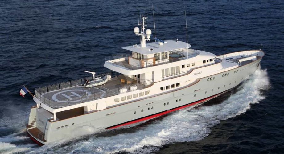 Elisabet yacht exterior 2