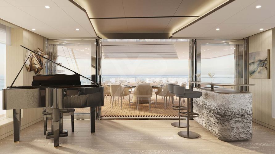 Project Secret yacht interior 23