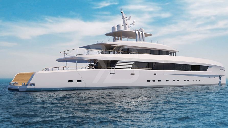 Project Secret yacht exterior 57